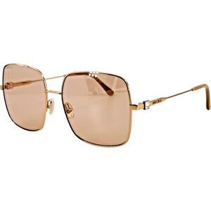 Jimmy Choo Lili S Womens Sunglass 0DDB2S Rose Gold Pink Mirror